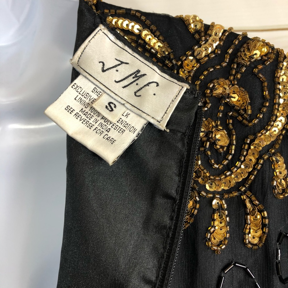 Black beaded dress - Picture 7 of 8